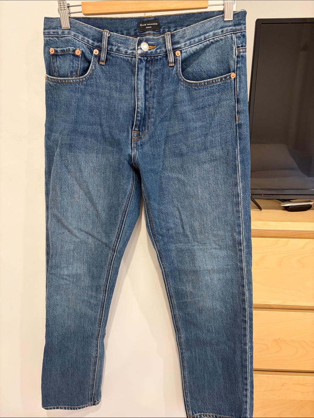 Club Monaco Women’s Medium Blue Slim Jeans
